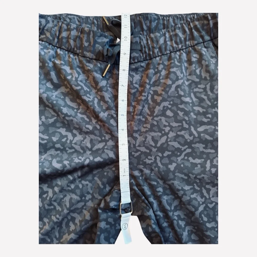 CRZ YOGA Drawstring 4-Way Stretch Ankle Pants Black Gray Size 8 - Picture 11 of 11